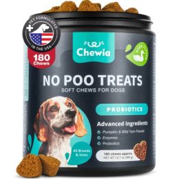 No Poo Chews For Dogs Coprophagia Deterrent For Dogs Forbid For Dogs Stool Eating Deterrent Dog Probiotics For Digestive Health Digestive Gut Imm (Option: Duck)
