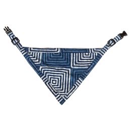 DGS Pet Products Unbugz-It Bandana Large Square Blue 13" x 8" x 0.1" (Color: Square Blue, size: large)