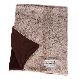 DGS Pet Products Itchy Witchy Essential Oils Blanket Medium Chocolate Truffle 30" x 40" x 0.5" (Color: Chocolate Truffle, size: medium)